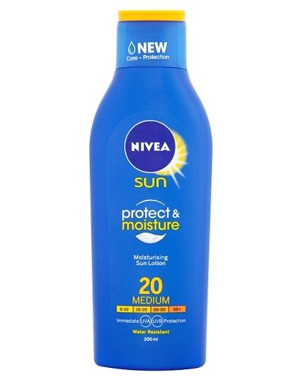 Nivea Sun Protect And Moisture SPF 20 Medium (O)