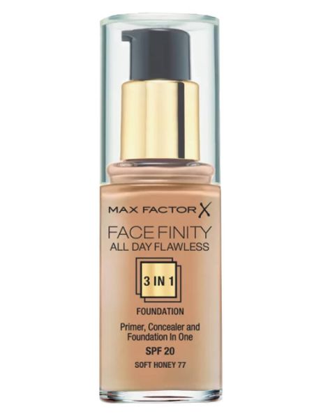 Max Factor Facefinity 3-in-1 Foundation Soft Honey 77