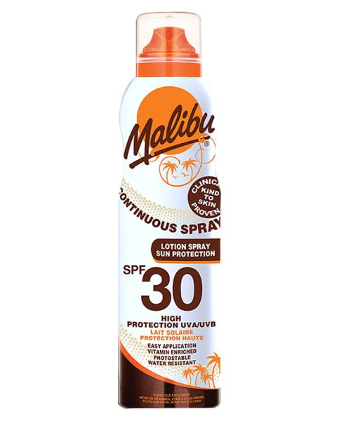 Malibu Continuous Sun Lotion Spray SPF 30 (U)