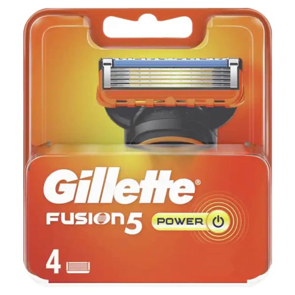 Gillette Fusion5 Power Blades - 4 stk
