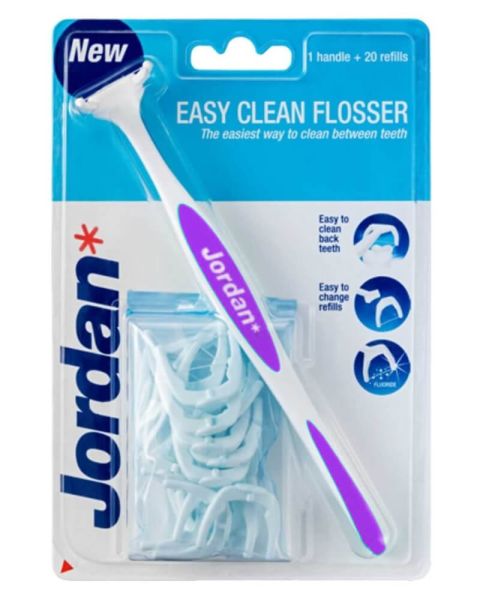 Jordan Easy Clean Flosser Purple