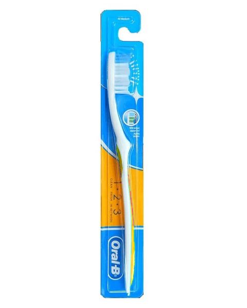 Oral B 123 Toothbrush Orange