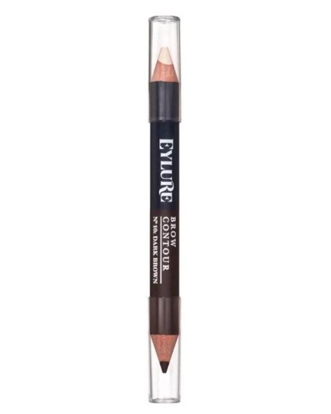 Eylure Brow Contour No. 10 Dark Brown Two-In One Colour & Highlighter