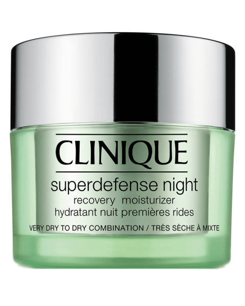 Clinique Super Defense Night Recovery Moisturizer 1-2 Very Dry to Dry Combination