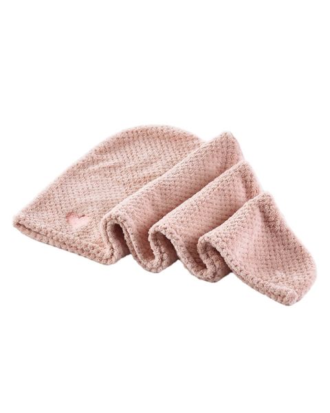 Yuaia Haircare Microfibre Hair Towel Pink