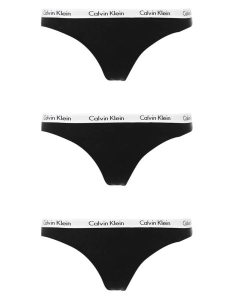 Calvin Klein Thongs 3-pack - L