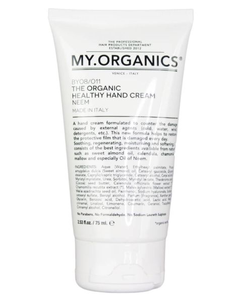 My.Organics The Organic Healty Hands Cream Neem