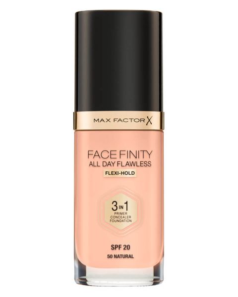 Max Factor Facefinity 3-in-1 Foundation Natural 50