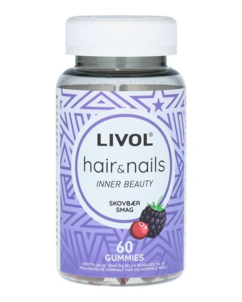 Livol Hair & Nails Inner Beauty Skogsbær Gummies