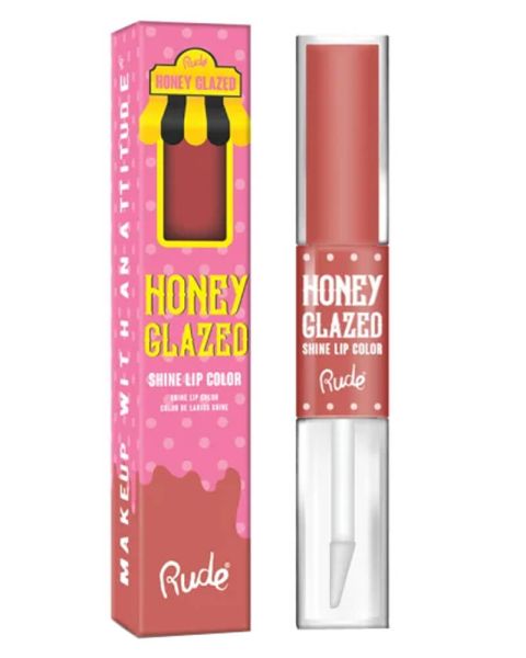 Rude Cosmetics Honey Glazed Shine Lip Color Crullers (U)