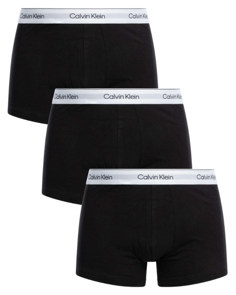 Calvin Klein Extra-Soft Cotton Stretch Shorty Trunks 3-Pak Str. 4XL   3 stk.