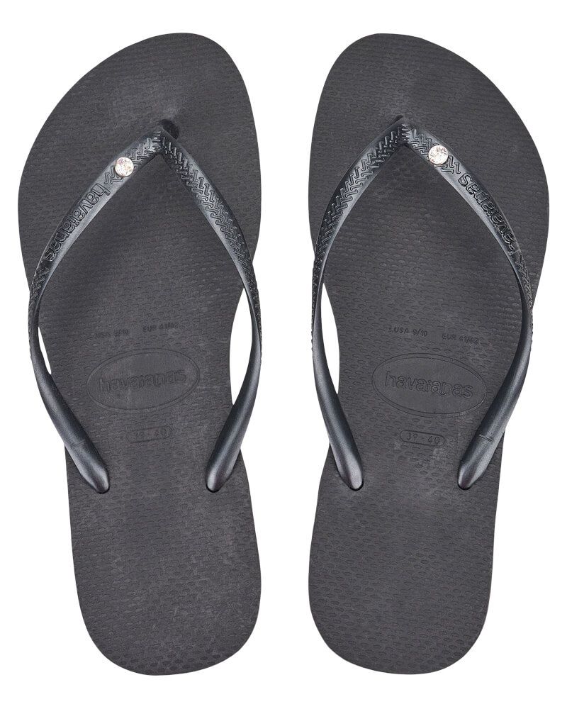 Havaianas Slim Crystal SW II Flip Flops BR 37/38