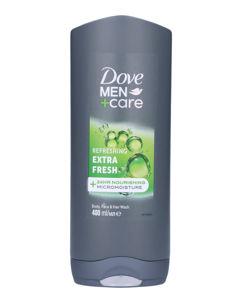 Dove Men + Care Refreshing Extra Fresh Body, Face & Hair Wash 400 ml