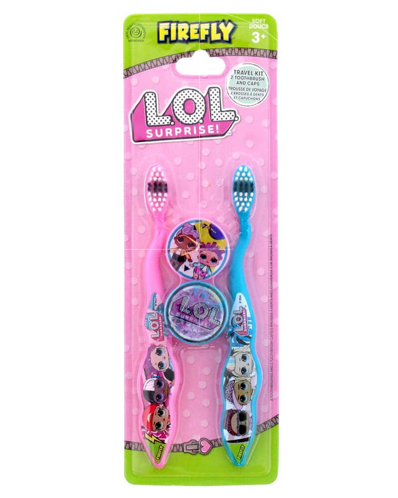 LOL Surprise Toothbrush With Caps   2 stk.