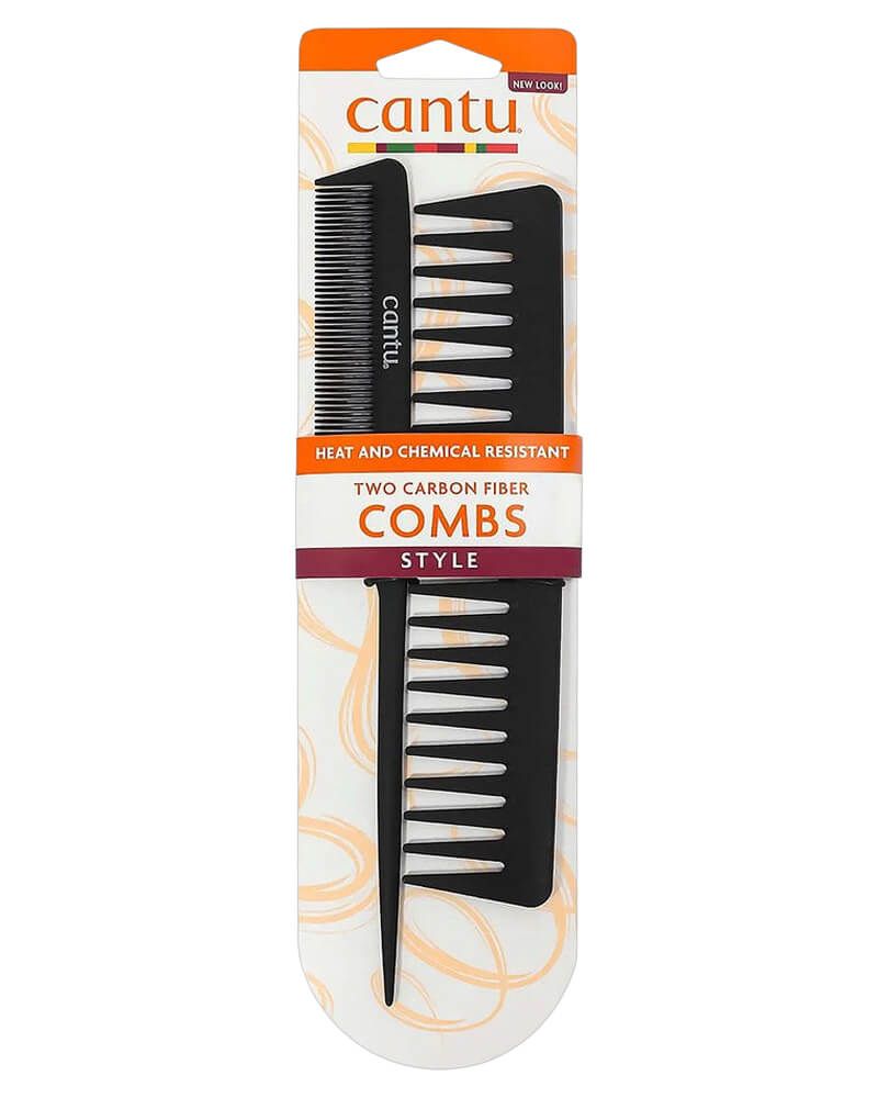 Cantu Style Carbon Fiber Combs 2 stk.