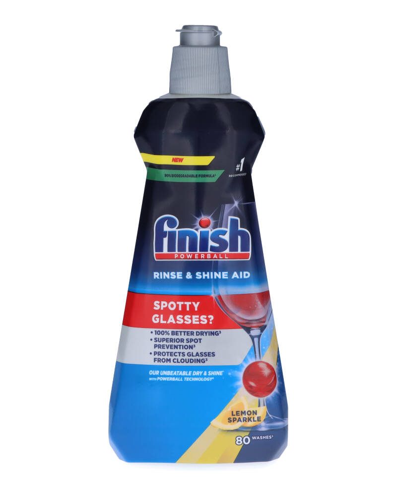 Finish Rinse & Shine Aid Lemon Tøymykner 400 ml
