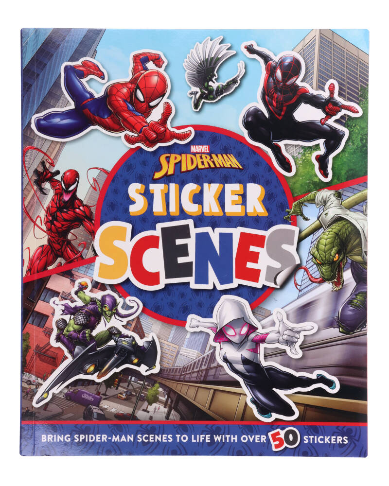 Disney Spiderman Klistermærkebog   50 stk.