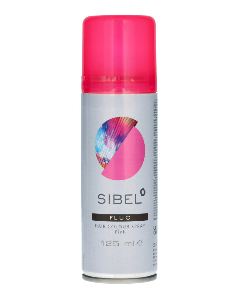 Sibel Fluo Hair Colour Spray Pink - Art 0230000-20 125 ml