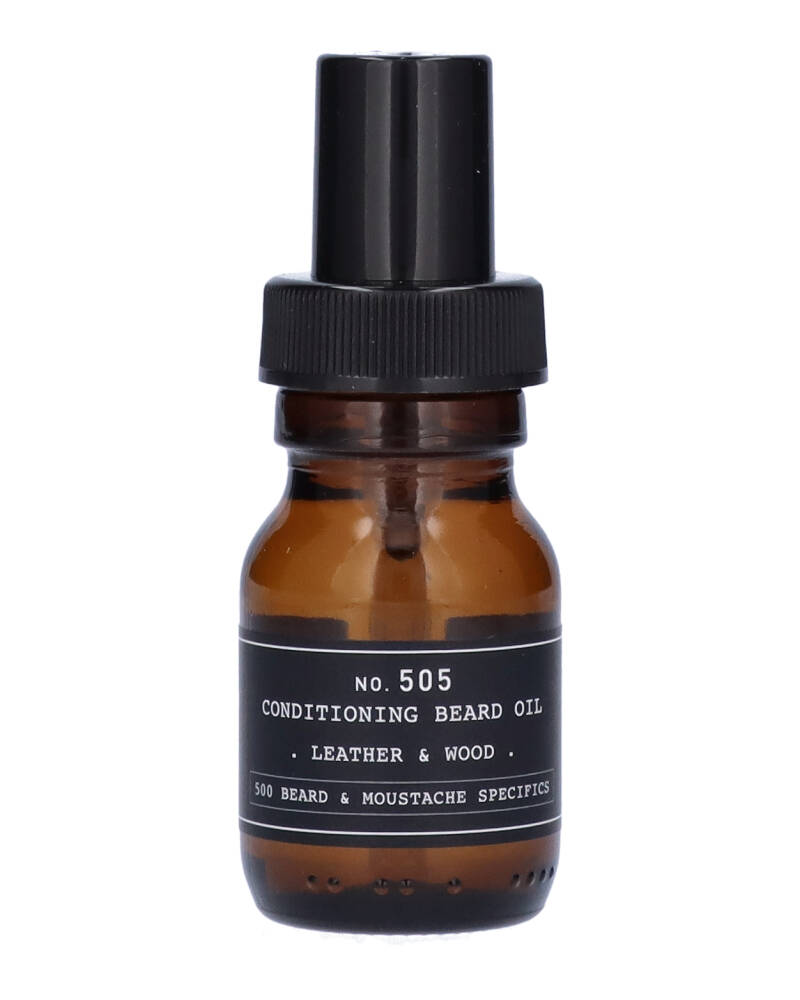 Depot - No. 505 Conditioning Beard Oil  - Leather&Wood