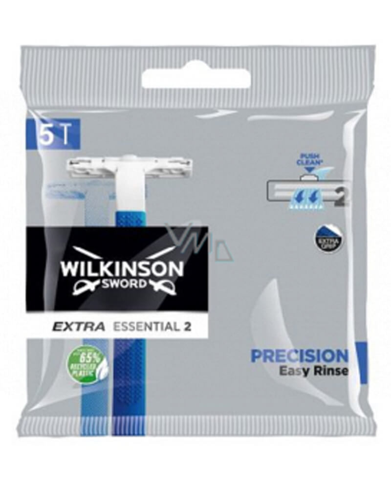 Wilkinson Sword Extra Essential 2 - Precision Easy Rinse 5 stk.