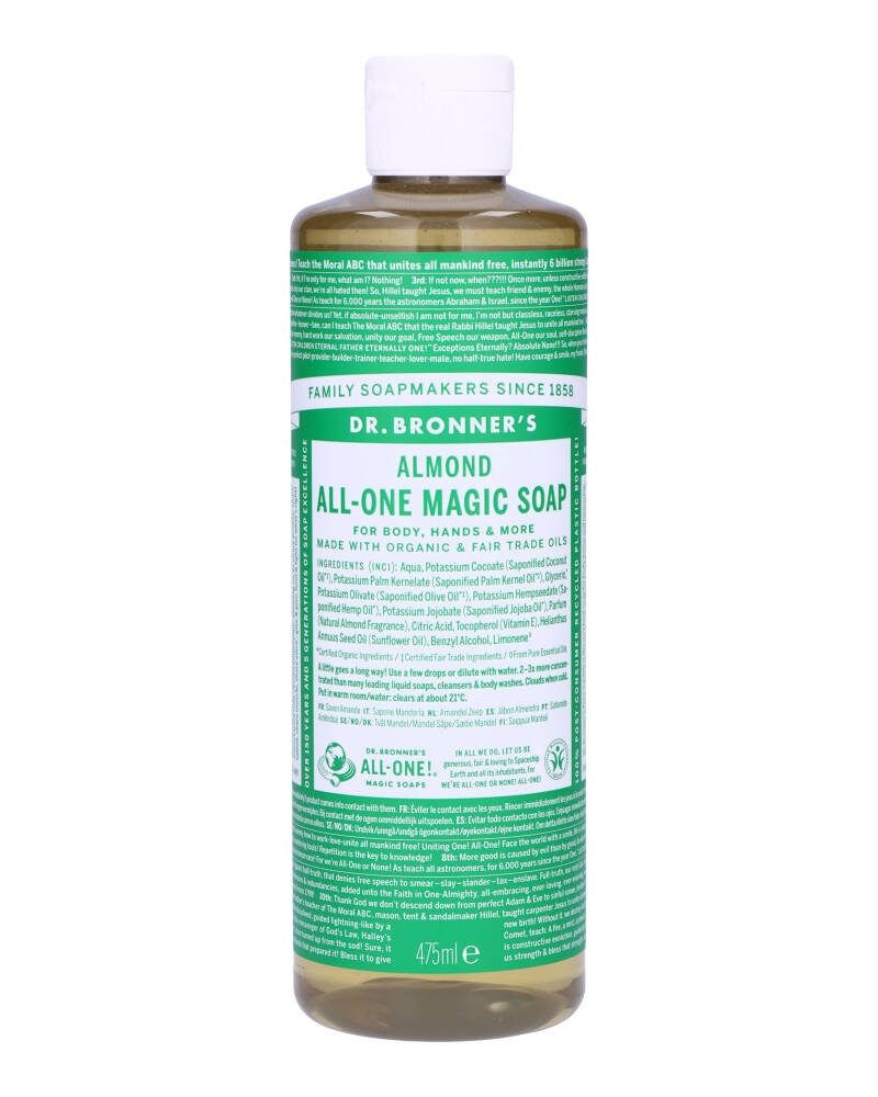 Dr. Bronner's Pure-Castile Soap Almond 475 ml