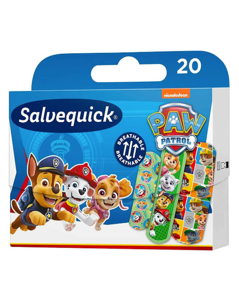 Salvequick Paw Patrol Plaster 20 stk.