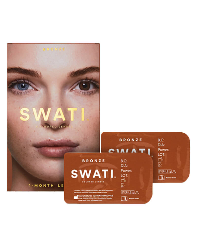 Swati Coloured Lenses Bronze 1 Month