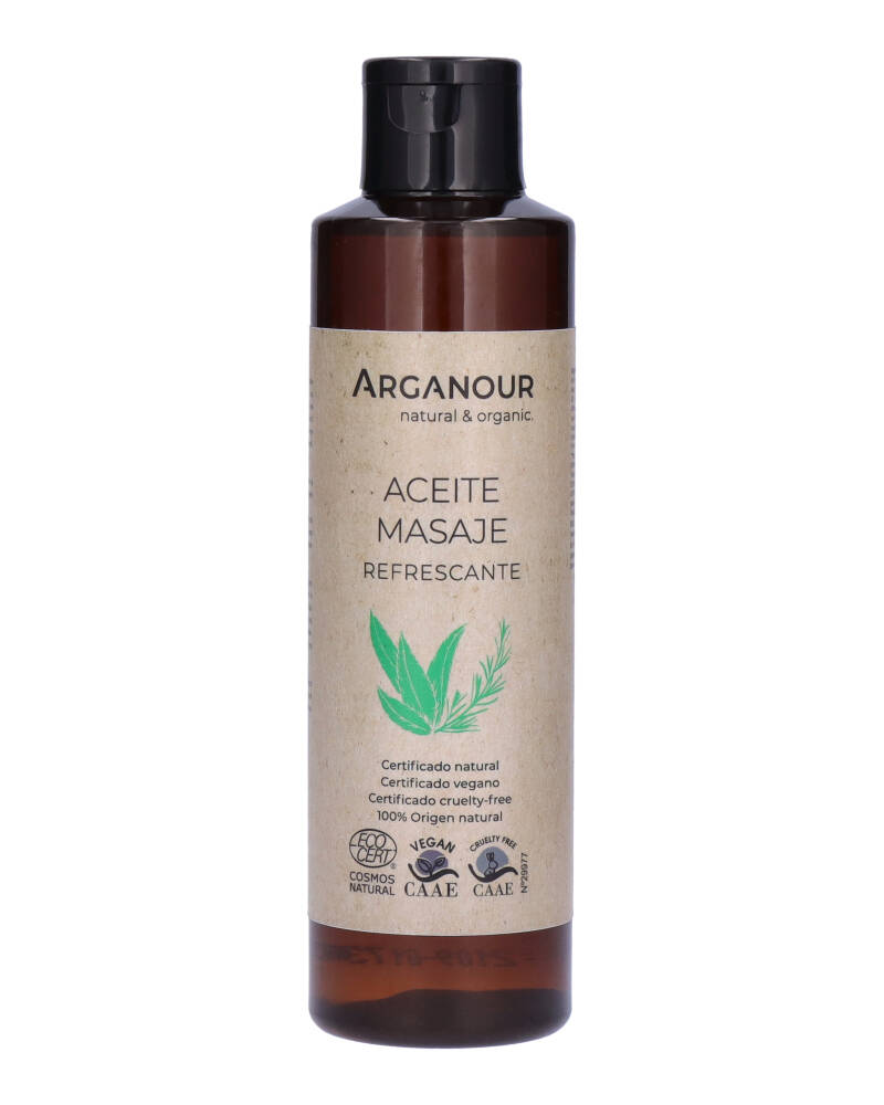 Arganour Natural & Organic Aceite Masaje Refrescante 200 ml