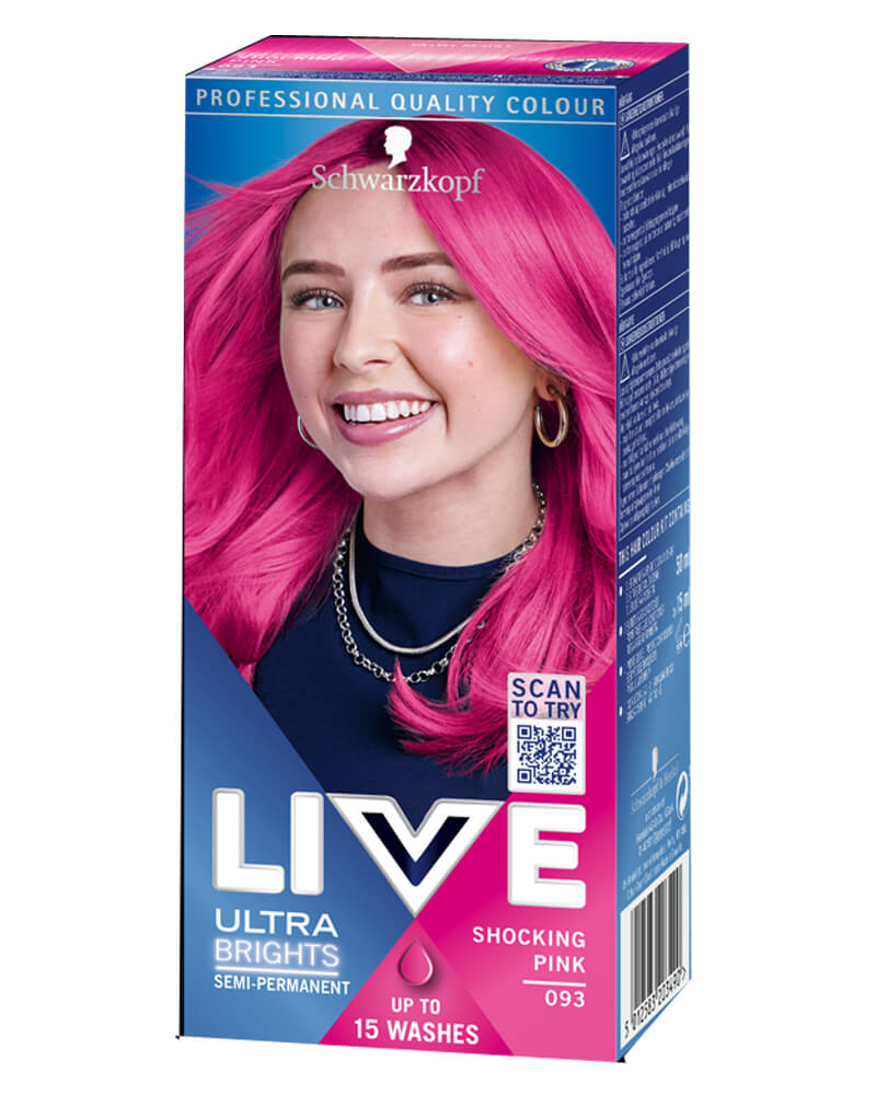 Schwarzkopf Live Color Ultra Brights Or Pastel 93 Pink - pcs 1