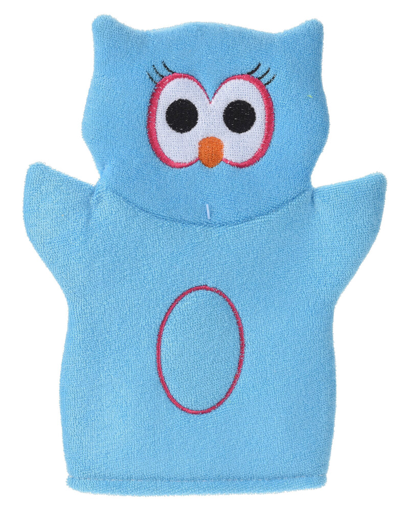 Baby Basic Bath Glove Owl