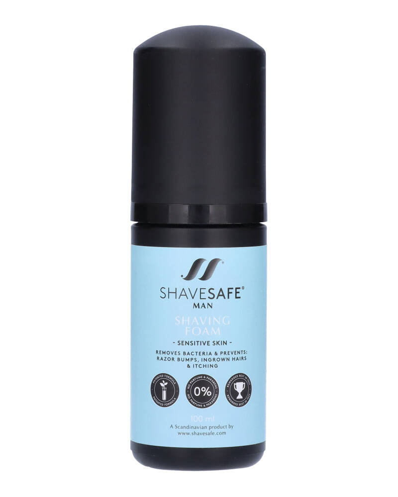 Shavesafe Man Shaving Foam Sensitiv Skin 100 ml