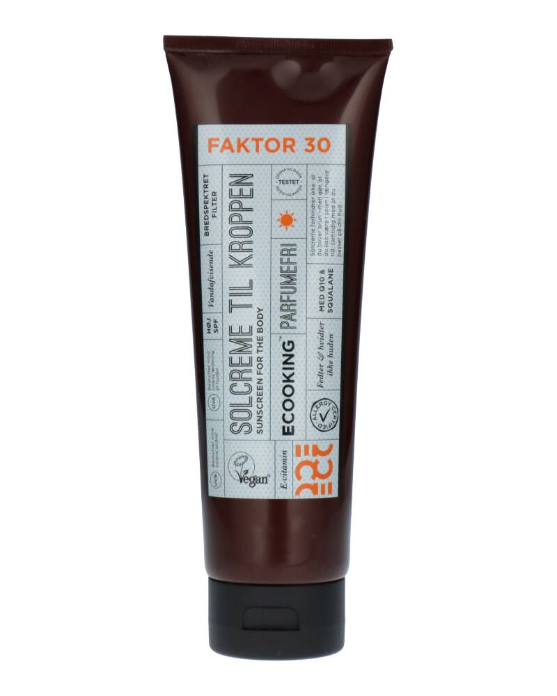 Ecooking Solkrem For Kroppen SPF 30 250 ml