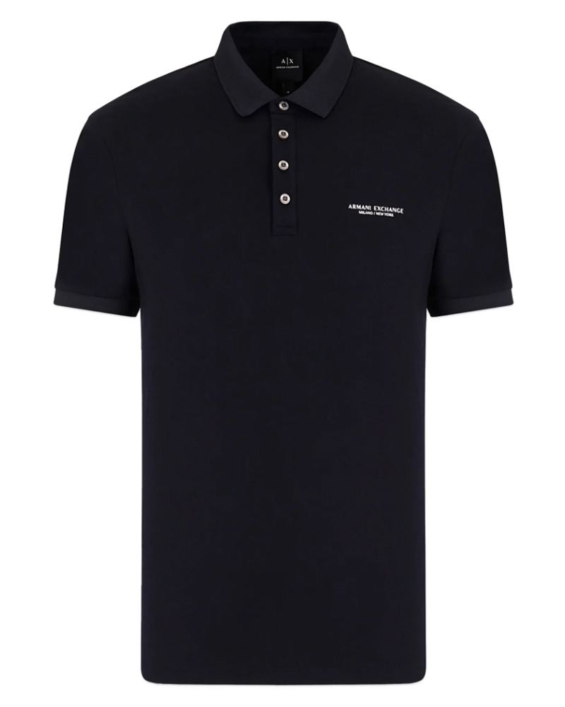 Armani Exchange Mann Polo Shirt Sort XL