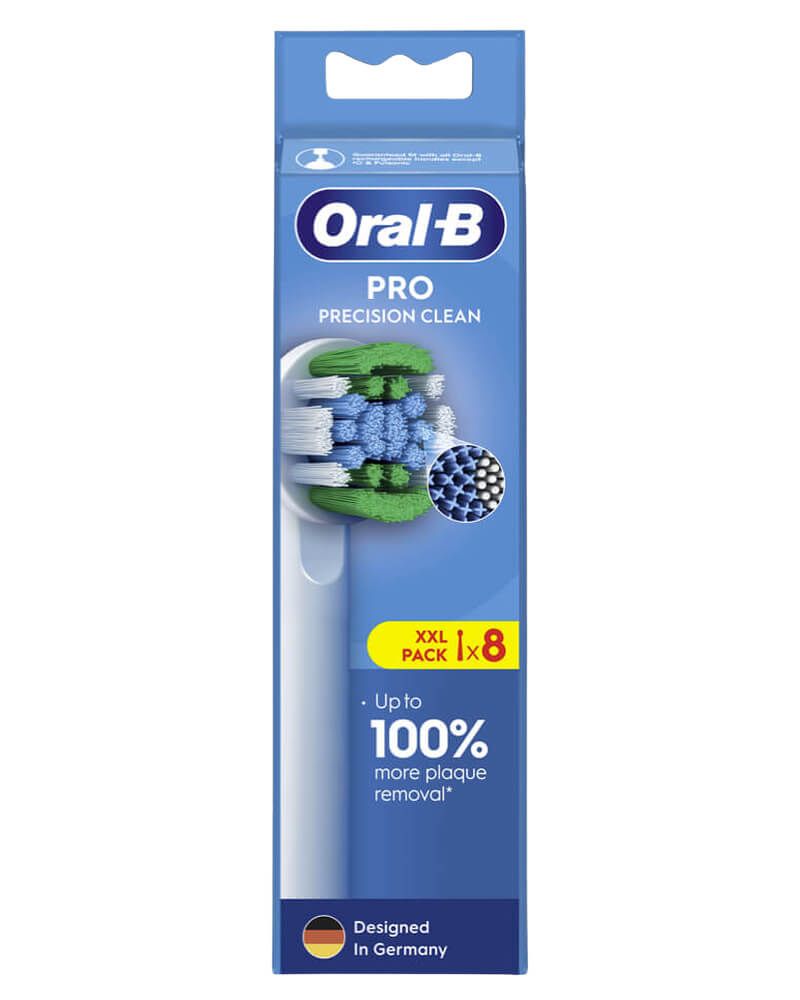 Oral B Precision Clean Pro replacement brush heads 8 stk.