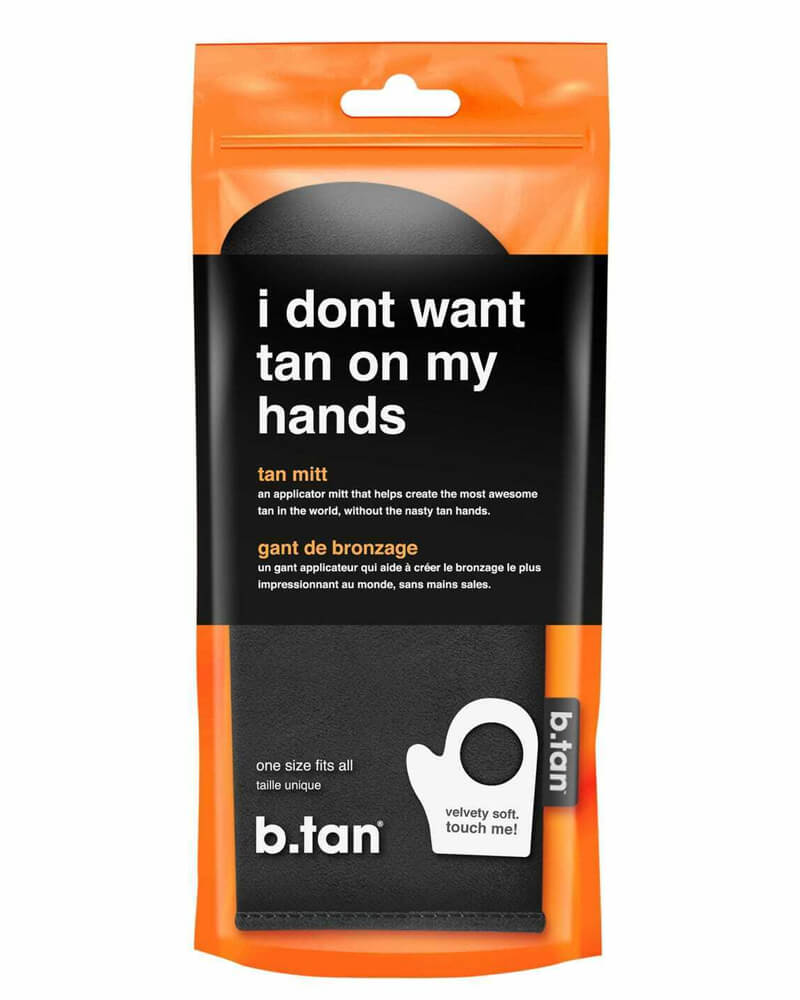 B.Tan I Don'T Want Tan On My Hands Tan Mitt