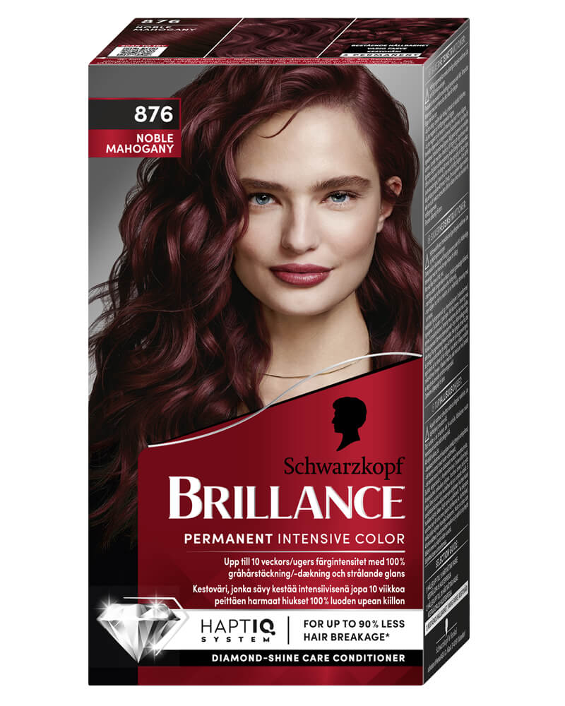 Schwarzkopf Brillance Intensive Color Creme 876 Noble Mahogany