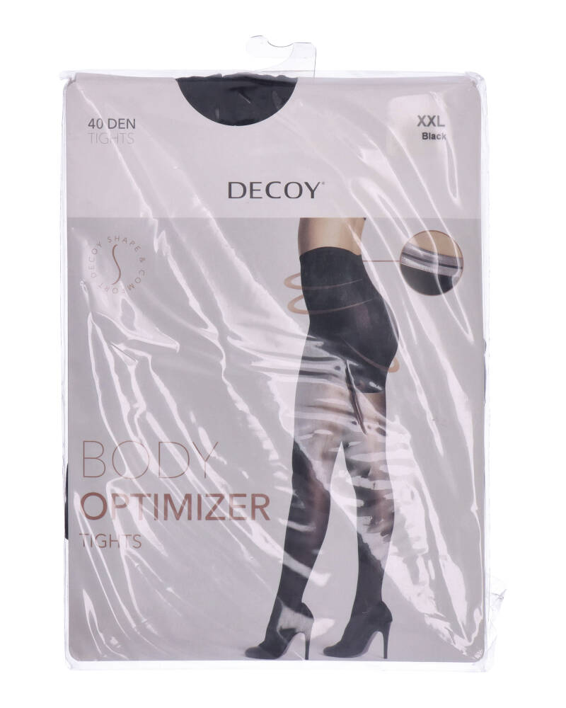 Decoy Strømpebukser 40 Den Body Optimizer Tights Svart XX-Large Dame