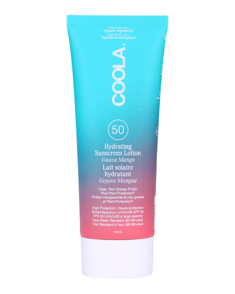 COOLA Hydrating Sunscreen Lotion SPF50 Guava Mango 148ml