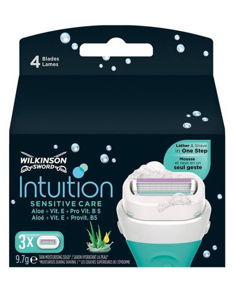 Wilkinson Sword - Intuition Blades Sensitive Care 3pak 3 stk.