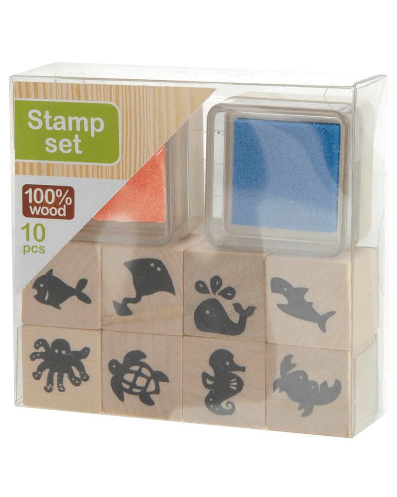 Krea Stamp Set Blue/Orange