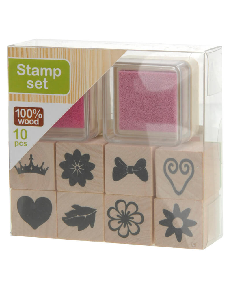 Krea Stamp Set Pink/Rosa