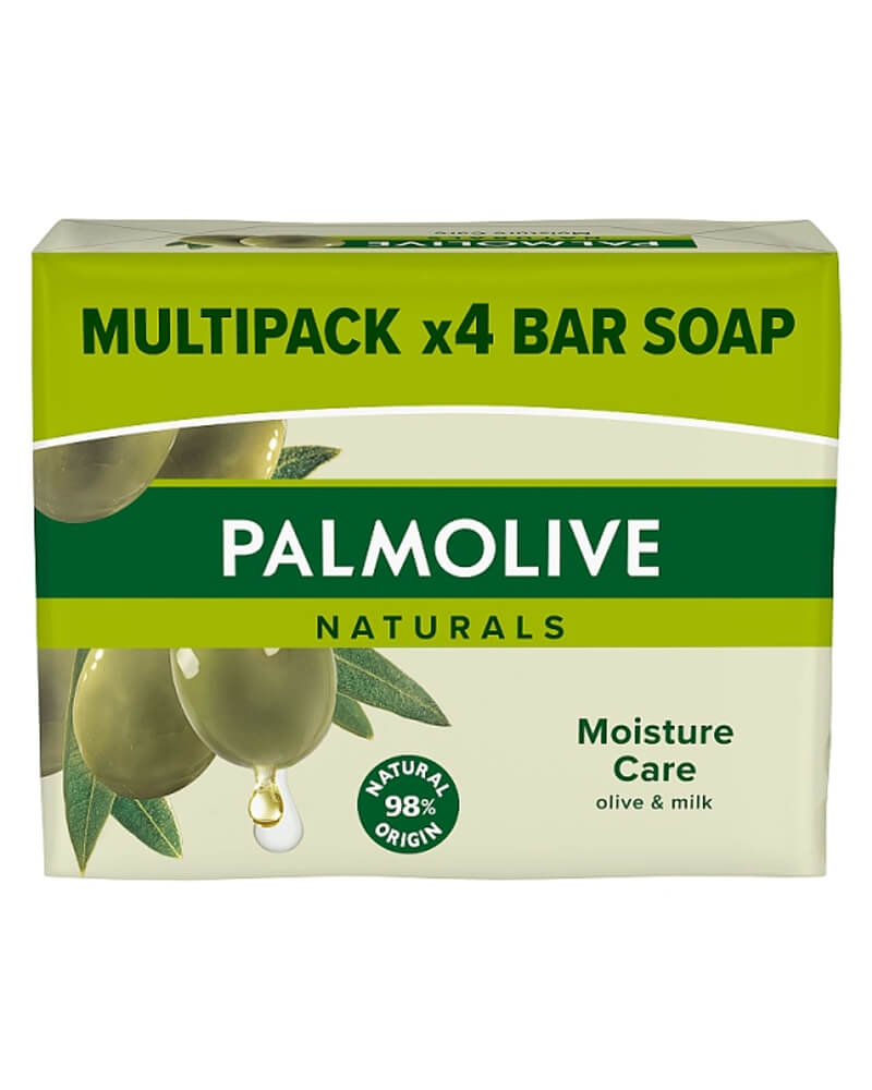Palmolive Naturals Bar Sæbe Moisture Care 4 PACK 90 ml