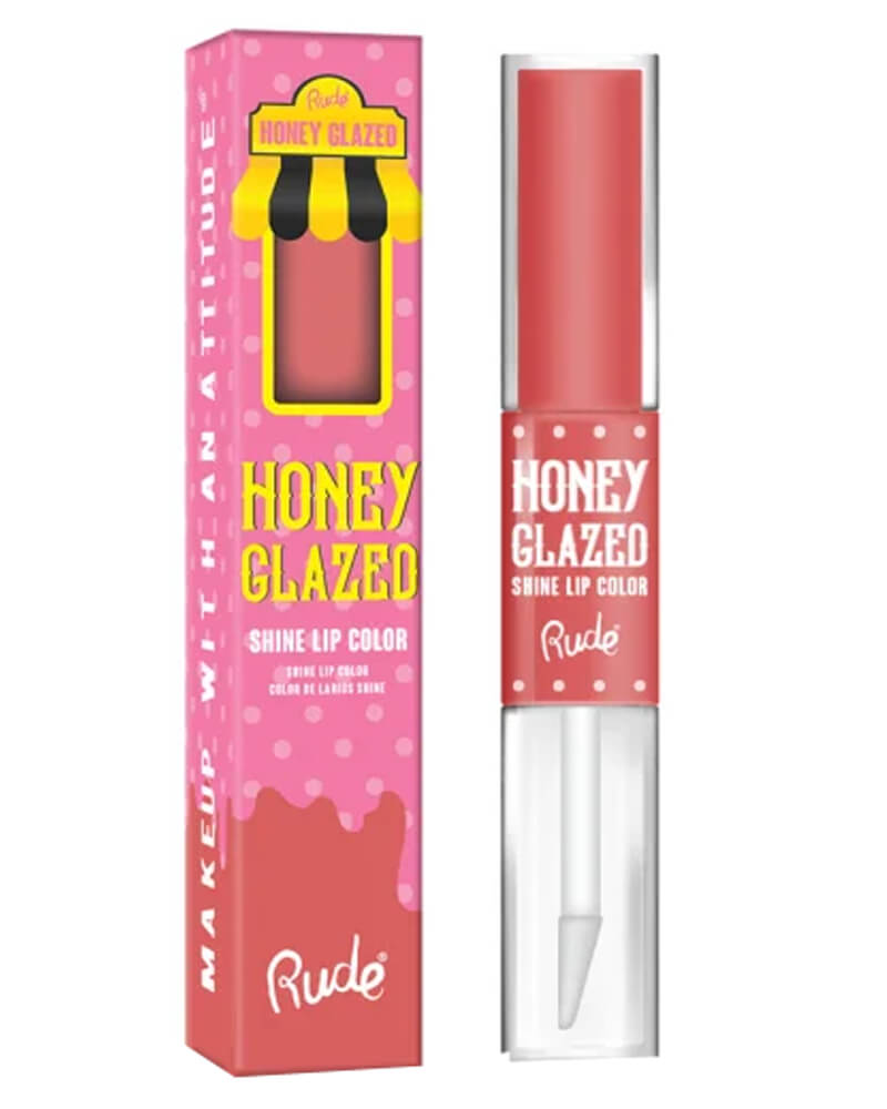 Rude Cosmetics Honey Glazed Shine Lip Color Cinnamon Twist 3 g