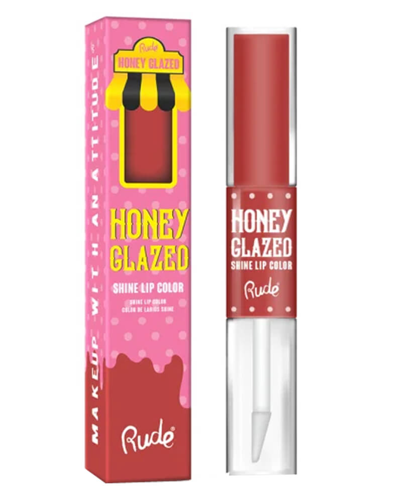 Rude Cosmetics Honey Glazed Shine Lip Color Cronuts 3 g