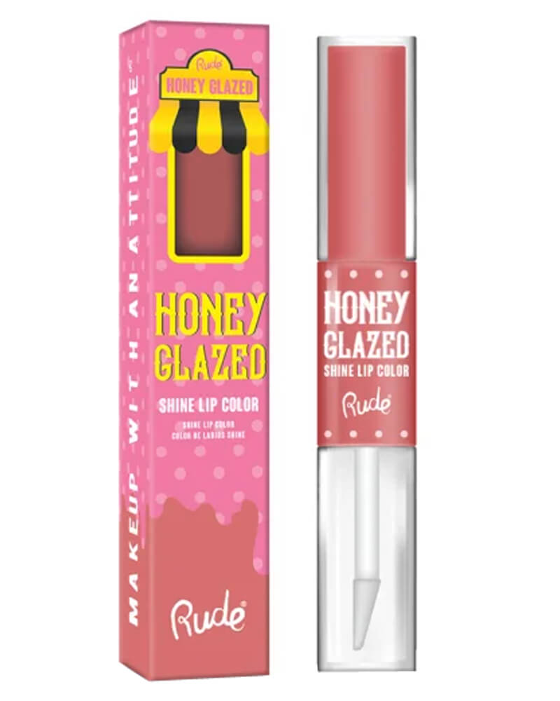 Rude Cosmetics Honey Glazed Shine Lip Color Jelly-Filled 3 g
