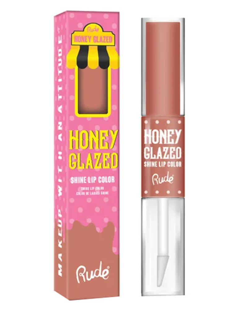 Rude Cosmetics Honey Glazed Shine Lip Color Plain 3 g